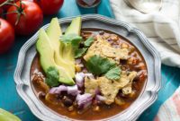 Fully Loaded Chorizo Taco Soup