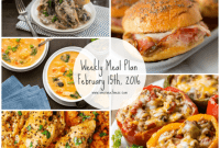 February 15th Weekly Meal Prep Ideas