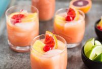 Blood Orange Coconut Mai Tai for Thirsty Thursday