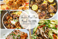 This Week’s Meal Prep March 7th 2016
