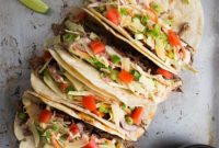 Tender Shredded Beef Tacos with Zesty Mustard Slaw