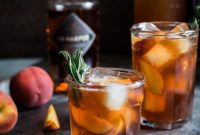 Peachy Bourbon Porch Sipper