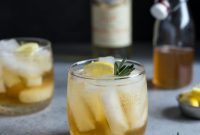 Honeyed Rosemary Lillet Fizz