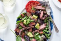 Steakhouse BLT Salad with Caramelized Onions