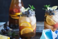 Blueberry Sweet Tea Lemon Twist Sangria