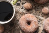 Autumn Pumpkin Spice Sugared Donuts