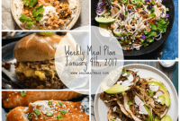 Meal Planning for the Week of January 9, 2017