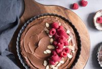 Decadent Vegan Gluten-Free Dark Chocolate Almond Tart