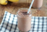 Chocolate Banana Cake Batter Dream Shake