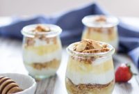 Tropical Pina Colada Parfait: Honey-Sweetened and Gluten-Free