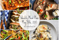 Simplify Your Week: Meal Plan Starting May 15th, 2017