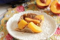 Sun-Kissed Peach Clafoutis