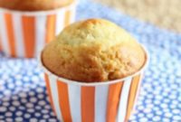 Velvet Peach Muffins