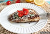 Crisp Hazelnut Tilapia with Zesty Lemon Butter