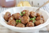 Orchard Glazed Meatballs