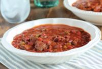 Slow-Simmered Smoky Venison Chili