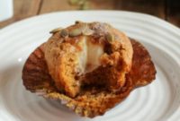 Pumpkin Muffins with a Creamy Heart