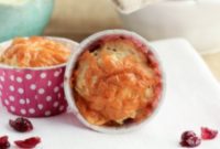 Rustic Cranberry Cheddar Herb Muffins