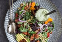 Smoky Corn BLT Salad with Creamy Avocado Ranch