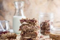 Vegan Gluten-Free Strawberry Almond Butter Crumb Bars