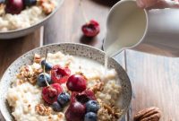 Naturally Sweetened Vegan Gluten-Free Brown Rice Breakfast Pudding