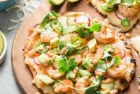 Banh Mi Shrimp Flatbread Fusion