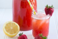 Strawberry Basil Lemonade Spiked or Virgin Delights