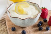 Sunshine Lemon Cream Dip