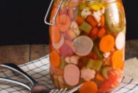 Hot and Spicy Giardiniera: A Sunday Supper Treat