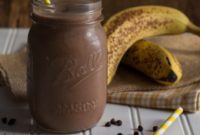 Guilt-Free Chocolate Peanut Butter Banana Shake