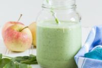 Green Goodness: Apple Banana Smoothie
