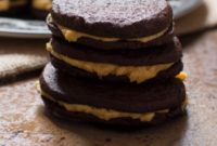 Decadent Homemade Pumpkin Buttercream Oreos