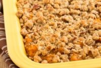 Streusel-Crowned Sweet Potato Delight