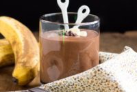 Velvety Chocolate Peanut Butter Banana Blender Pudding