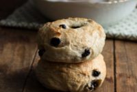 Homemade Blueberry Bagels