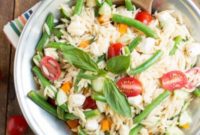 Zesty Mediterranean Orzo Salad