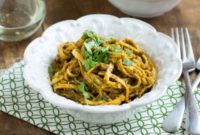 Smoky Red Pepper Pesto Pasta