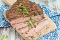 Flame-Kissed Tequila Chipotle Flank Steak