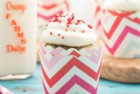 Ruby Chocolate Chip Cupcake Dreams