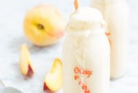 Blended Peach Pie Delight