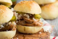 Bourbon Kissed Cuban Sliders