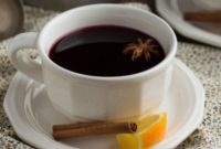 Pomegranate Mulled Wine for Sunday Supper