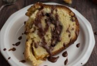Gourmet Chocolate Hazelnut Swirl Cream Cheese Pound Cake
