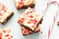 Decadent Peppermint Cheesecake Swirl Brownies