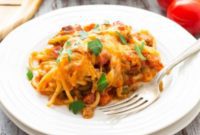 Zesty Southwestern Spaghetti Bake