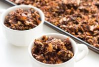 Decadent Nutella Almond Granola