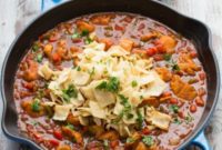 One-Pan Chicken Enchilada Dinner