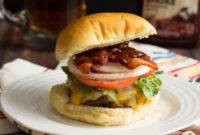 Explosive Jalapeño Popper Bacon Burgers