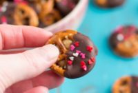 Chocolate Peanut Butter Pretzel Bombs