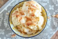 Guest Post Tropical Coconut Pineapple Ice Cream